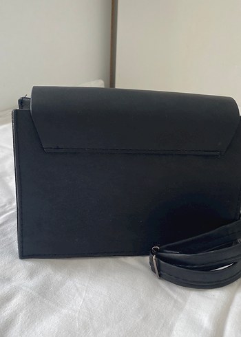 Zincir Detaylı Siyah çanta - Görsel 5