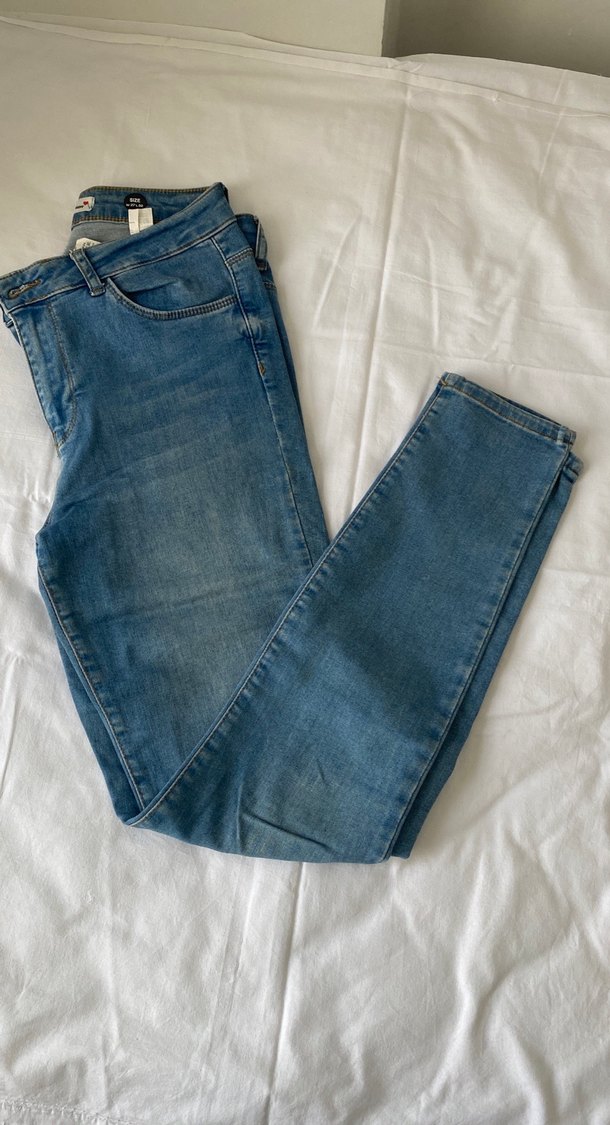 Kadın Mavi Denim Jean - Görsel 3