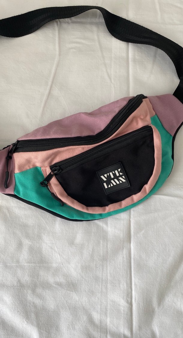 Pastel Renkli Bel Çantası - Görsel 3