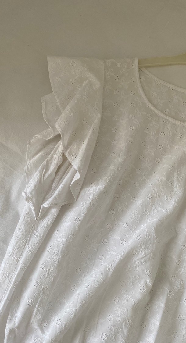 Volanlı Kısa Kol gömlek - Görsel 2