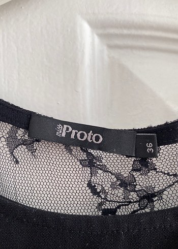 Siyah Midi Elbise - Görsel 6