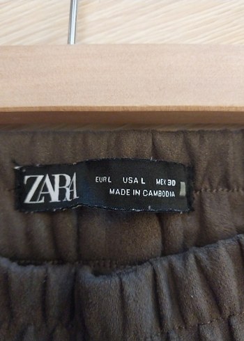 Gri Rahat Kesim Kadın Polar Pantolon - Görsel 3