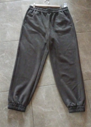 Gri Kadın Rahat Kesim Eşofman Altı - Görsel 2