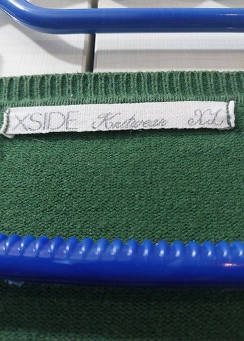 Yeşil Kadın Triko Uzun Kollu Kazak - Görsel 2