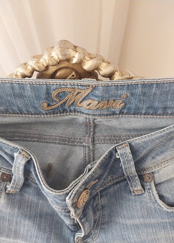38 Beden mavi Renk Kadın Mavi jeans Hic kullanilmamis Lindy model kot pantolon