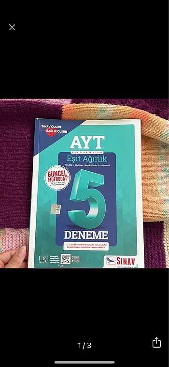 Ayr deneme sıanv yayınları