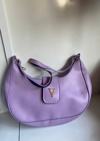 Zincir Detaylı Altın Renk Kadın El Çantası - Görsel 14