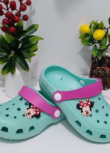 31 Beden turkuaz Renk Crocs Terlik ve Sandalet ????????????