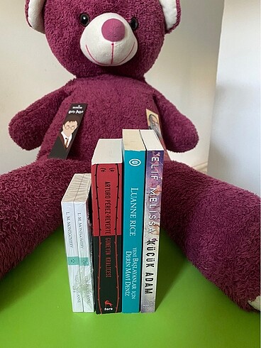 4 adet roman kitap
