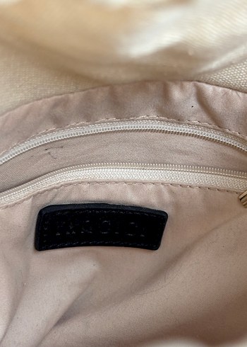 Bej Yılan Desenli Kadın Omuz Çantası - Görsel 3