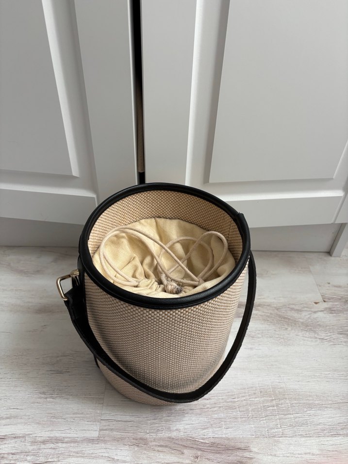 Bej Yılan Desenli Kadın Omuz Çantası - Görsel 2