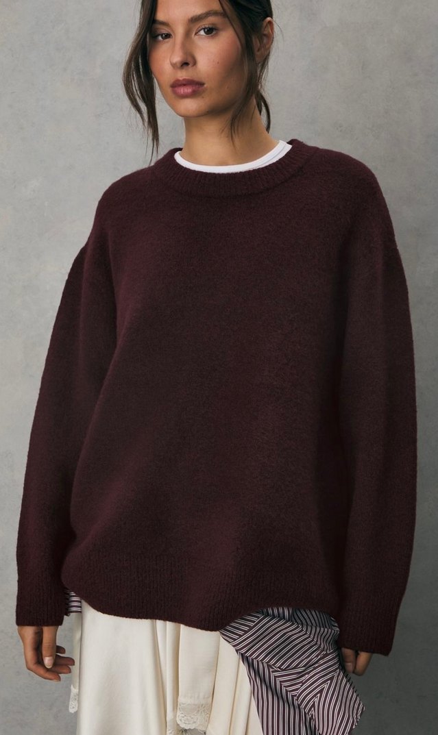 Stradivarius yumuşak dokulu kazak - Görsel 4