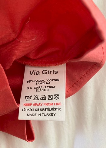 Diğer Via Girls Nar Çiçeği şort 9 aylık