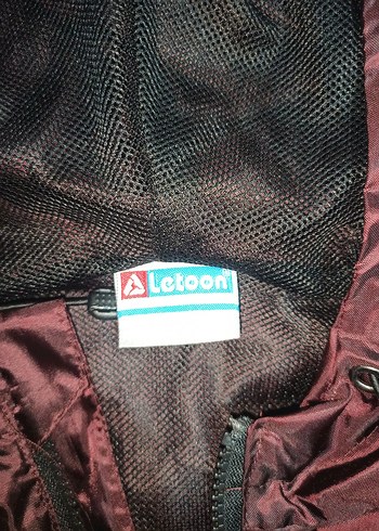 Bordo Fermuarlı Kadın ceket yağmurluk - Görsel 5