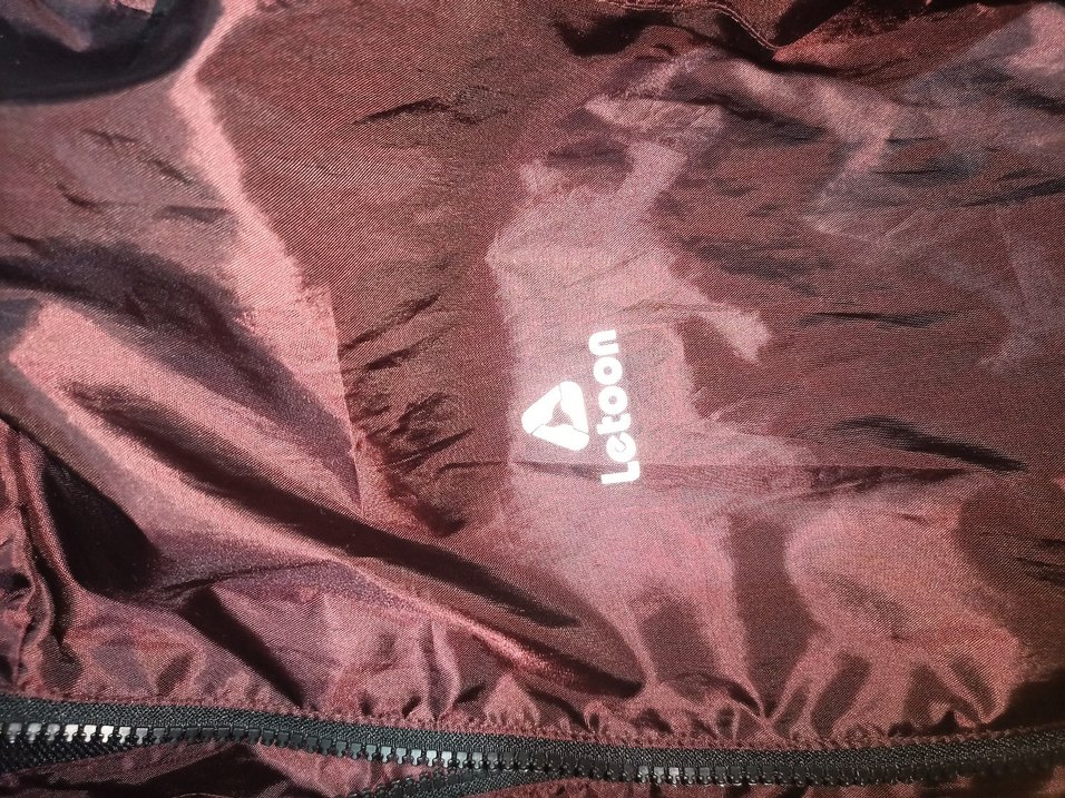 Bordo Fermuarlı Kadın ceket yağmurluk - Görsel 4