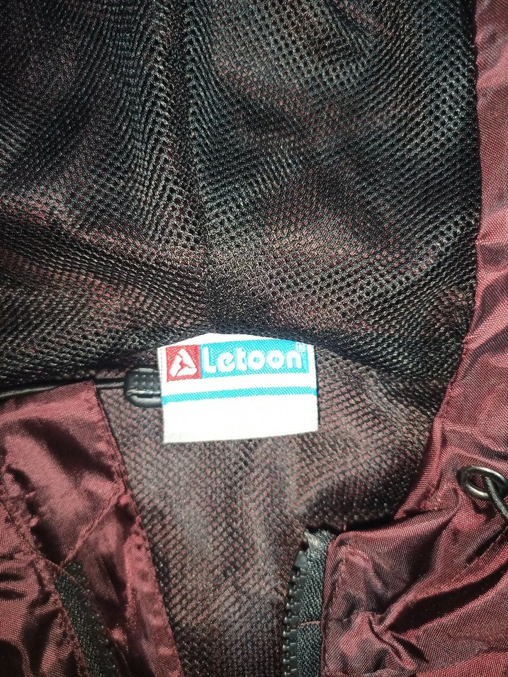 Bordo Fermuarlı Kadın ceket yağmurluk - Görsel 5