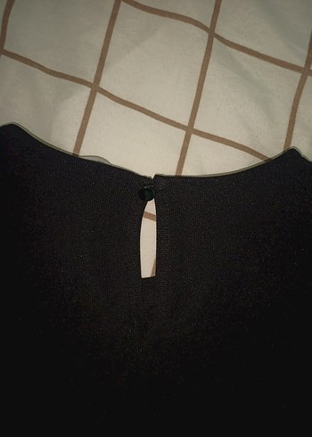 Siyah Kadın Sade Bisiklet Yaka Kazak - Görsel 7