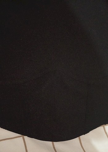 Siyah Kadın Sade Bisiklet Yaka Kazak - Görsel 4