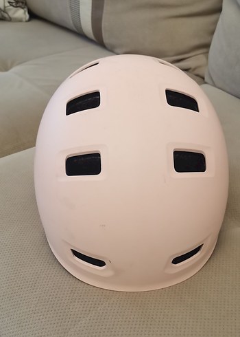 Beyaz Biker Tarzı skutur Kaskı kiz cocuk icin - Görsel 3