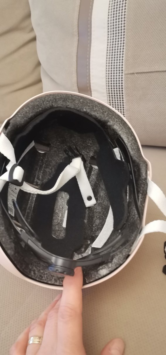 Beyaz Biker Tarzı skutur Kaskı kiz cocuk icin - Görsel 2