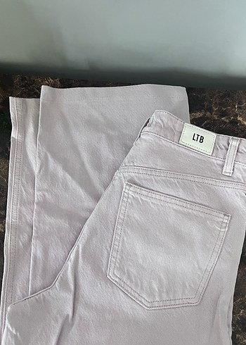 LTB Acik Lila Minimal Pantolon