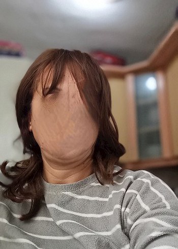 rengi çok güzel dolgun peruk - Görsel 5