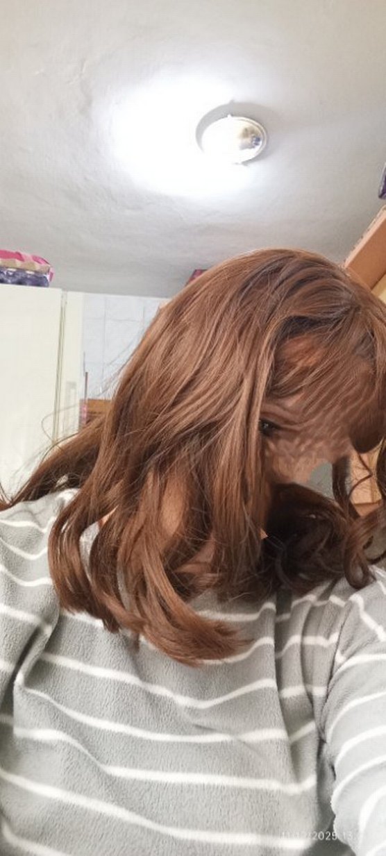 rengi çok güzel dolgun peruk - Görsel 2