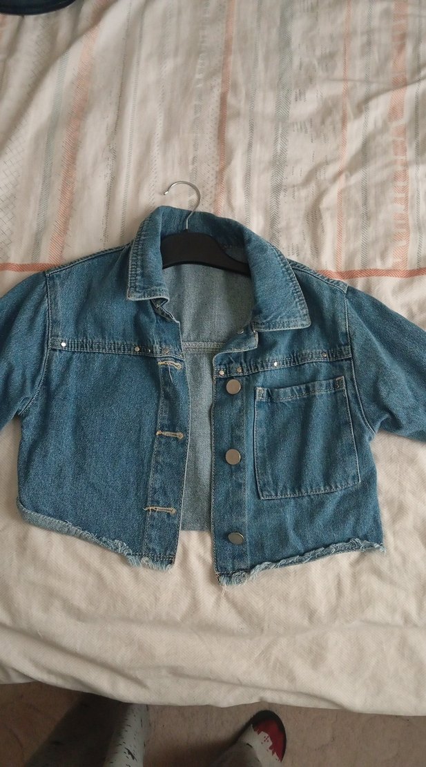 Düğmeli  Kot Ceket - Görsel 2