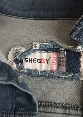 Düğmeli kot Denim Ceket - Görsel 2