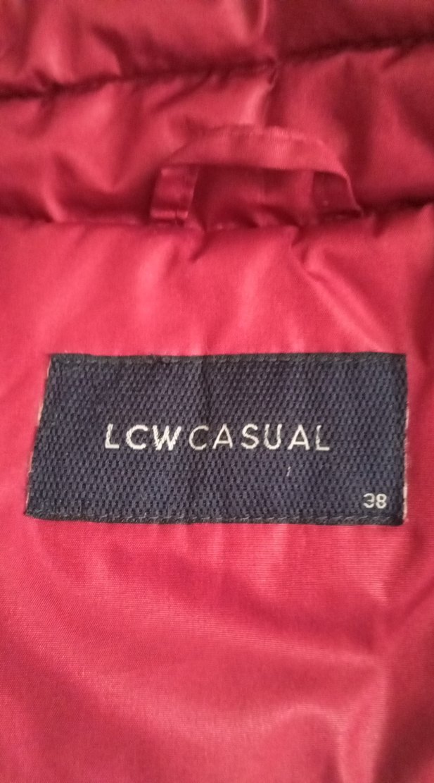 kız çocuk Bordo Kürklü Yelek LCWCASUAL - Görsel 2