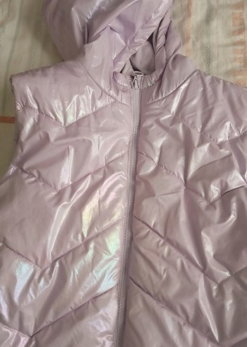 Kız Çocuk Pembe Fermuarlı Mont - Görsel 3