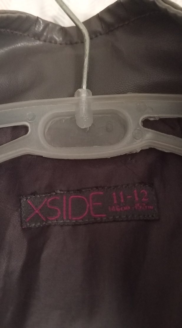 Deri Fermuarlı Biker Ceket - Görsel 4