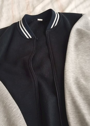 kolej Fermuarlı Erkek kız  Çocuk Sweatshirt - Görsel 3