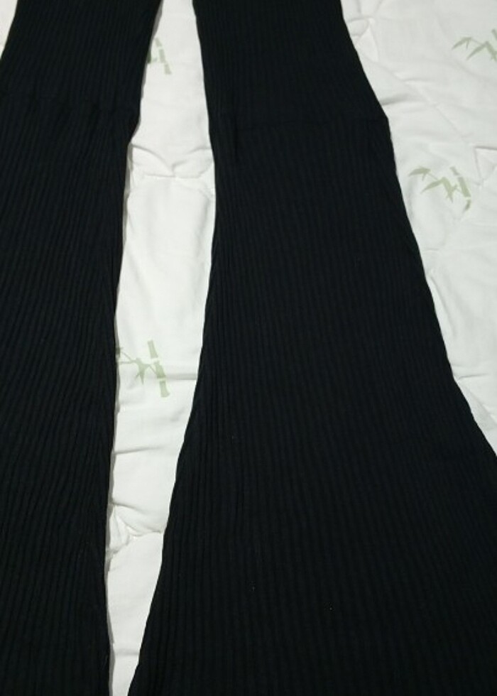 İspanyol paça fitilli tayt xs - Görsel 2