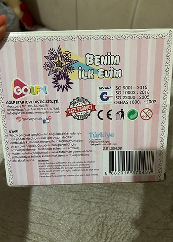 Pembe Ev Oyuncak Seti 3+ Yaş - Görsel 7