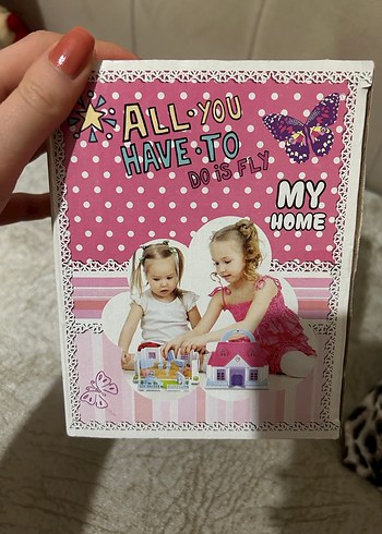 Pembe Ev Oyuncak Seti 3+ Yaş - Görsel 3