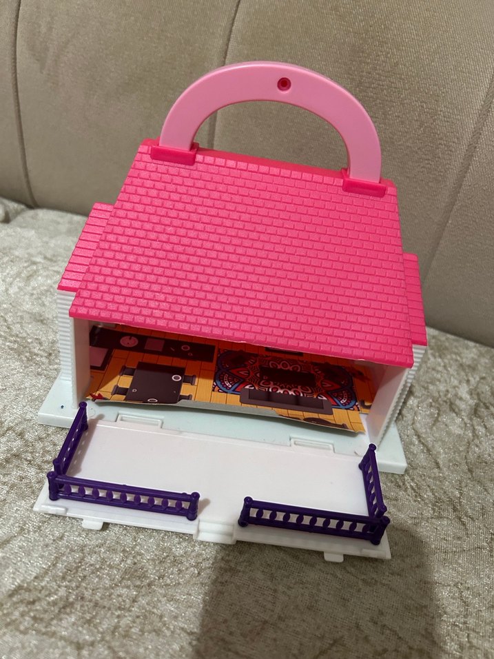 Pembe Ev Oyuncak Seti 3+ Yaş - Görsel 4