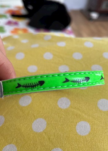 Yeşil Renkli Zilli Kedi Tasması - Görsel 2