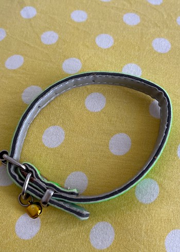 Yeşil Renkli Zilli Kedi Tasması - Görsel 3