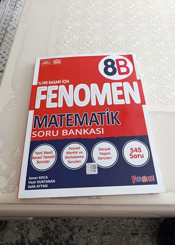 Beden Renk Fenomen Matematik Soru Bankası 8B
