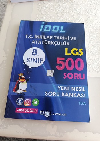 Beden İdol Türkçe 8. Sınıf LGS 500 Soru Soru Bankası