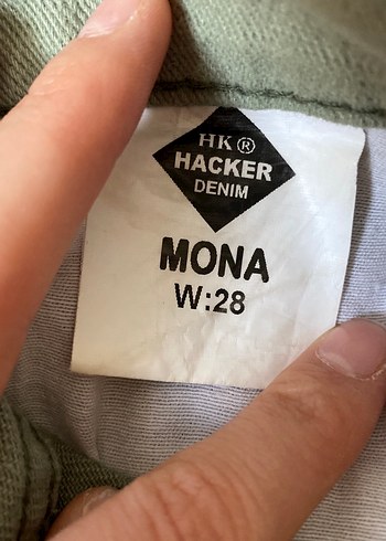 Diğer Kadın Haki Keten Midi Pantolon