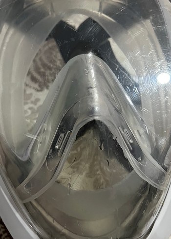 Decathlon Gri Su Altı Keşif Maskesi S/M beden - Görsel 3