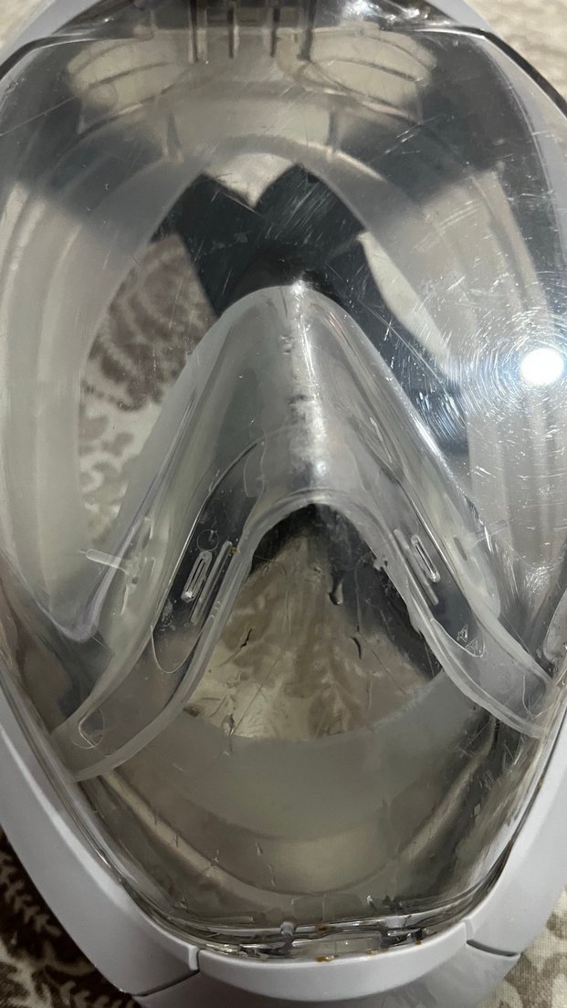 Decathlon Gri Su Altı Keşif Maskesi S/M beden - Görsel 3