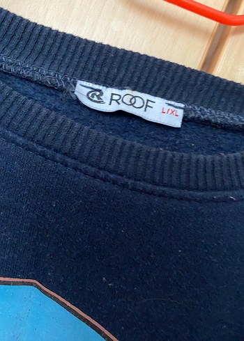 Mavi Baskılı Rahat Kesim Kadın Sweatshirt - Görsel 4