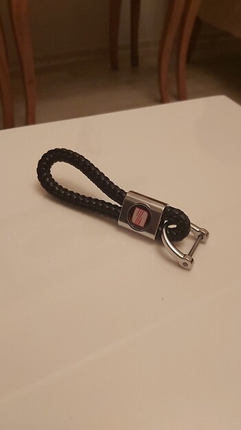 Seat deri örgü anahtarlık
