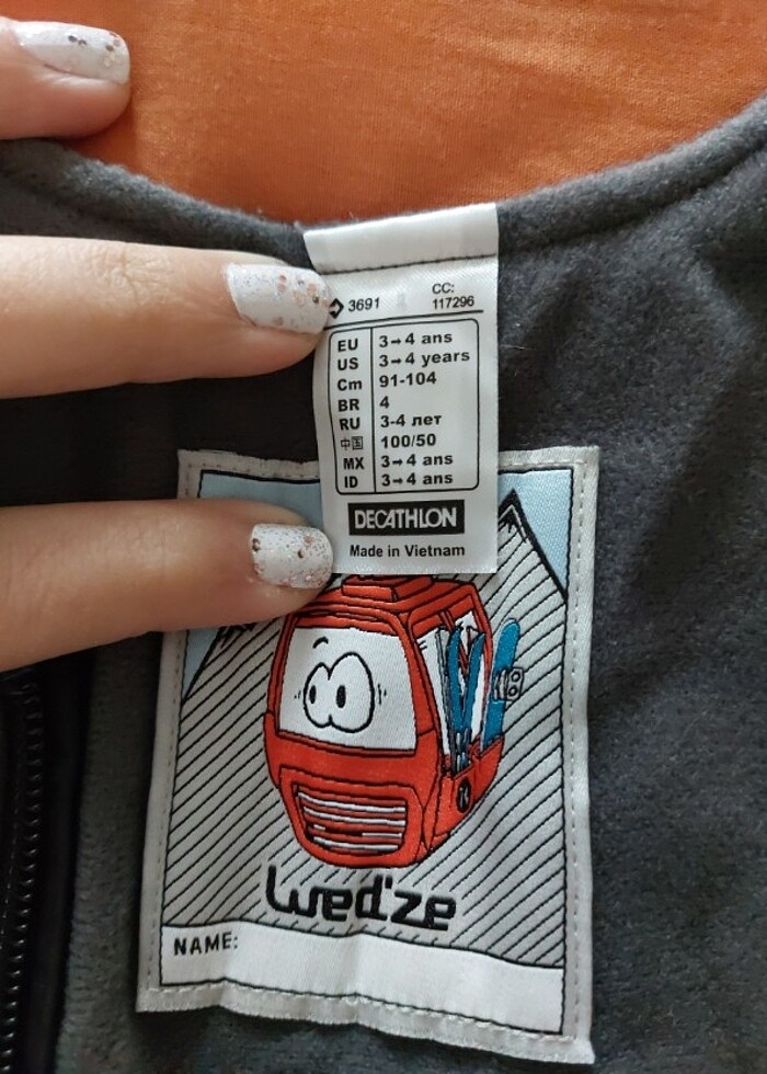 Decathlon kar tulumu - Görsel 3