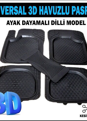 3D havuzlu paspas 