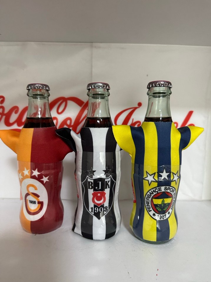 Coca cola Şişeleri - Futbol Forması Tasarımlı - Görsel 2