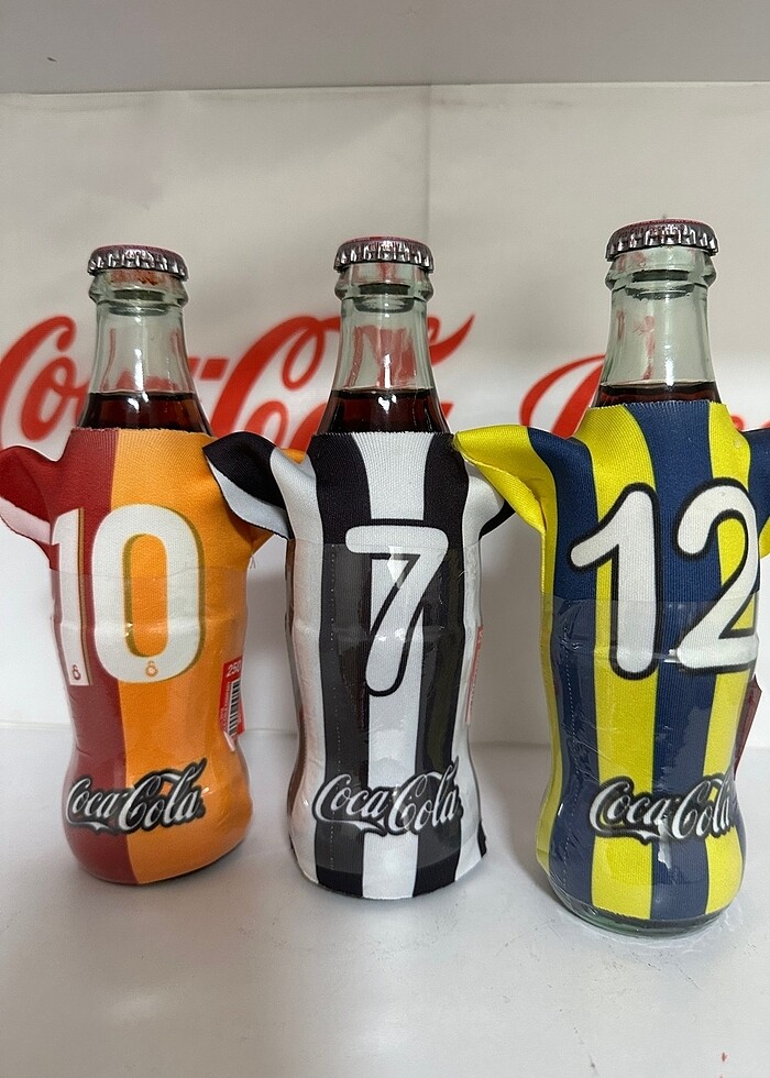 Coca cola kulüpler şişesi - Görsel 2